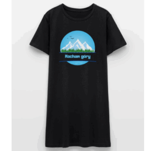 Sukienka T-shirt damska "Kocham góry"