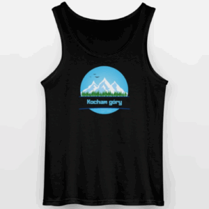 Koszulka męska top "Kocham góry"