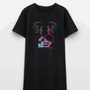 Sukienka typu t-shirtu lata 90