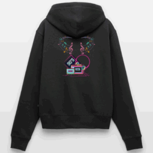 Bluza rozpinana z kapturem damska lata 90