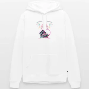 Bluza męska z kapturem lata 90